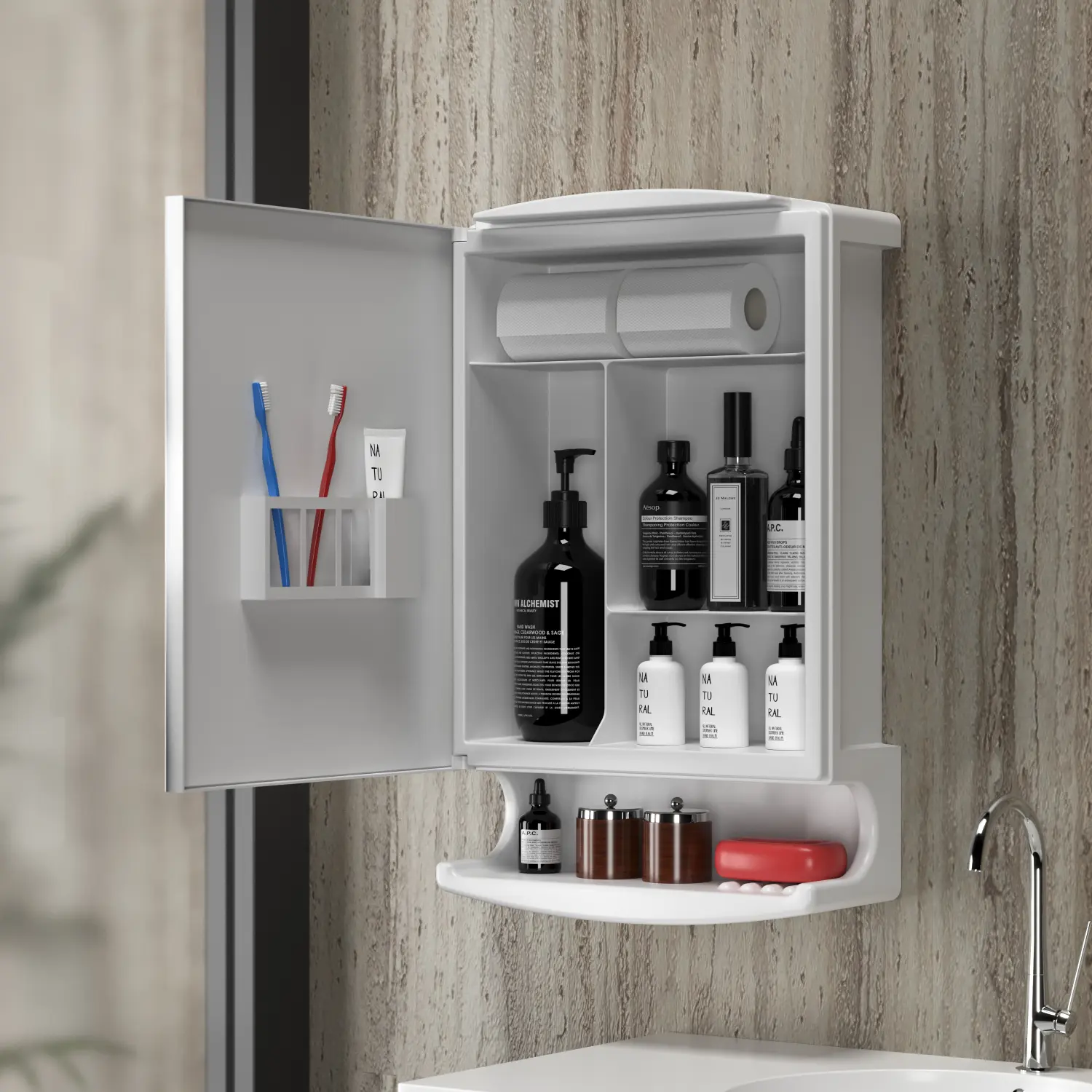 Detail shot of the watch movement visible through the exhibition case back