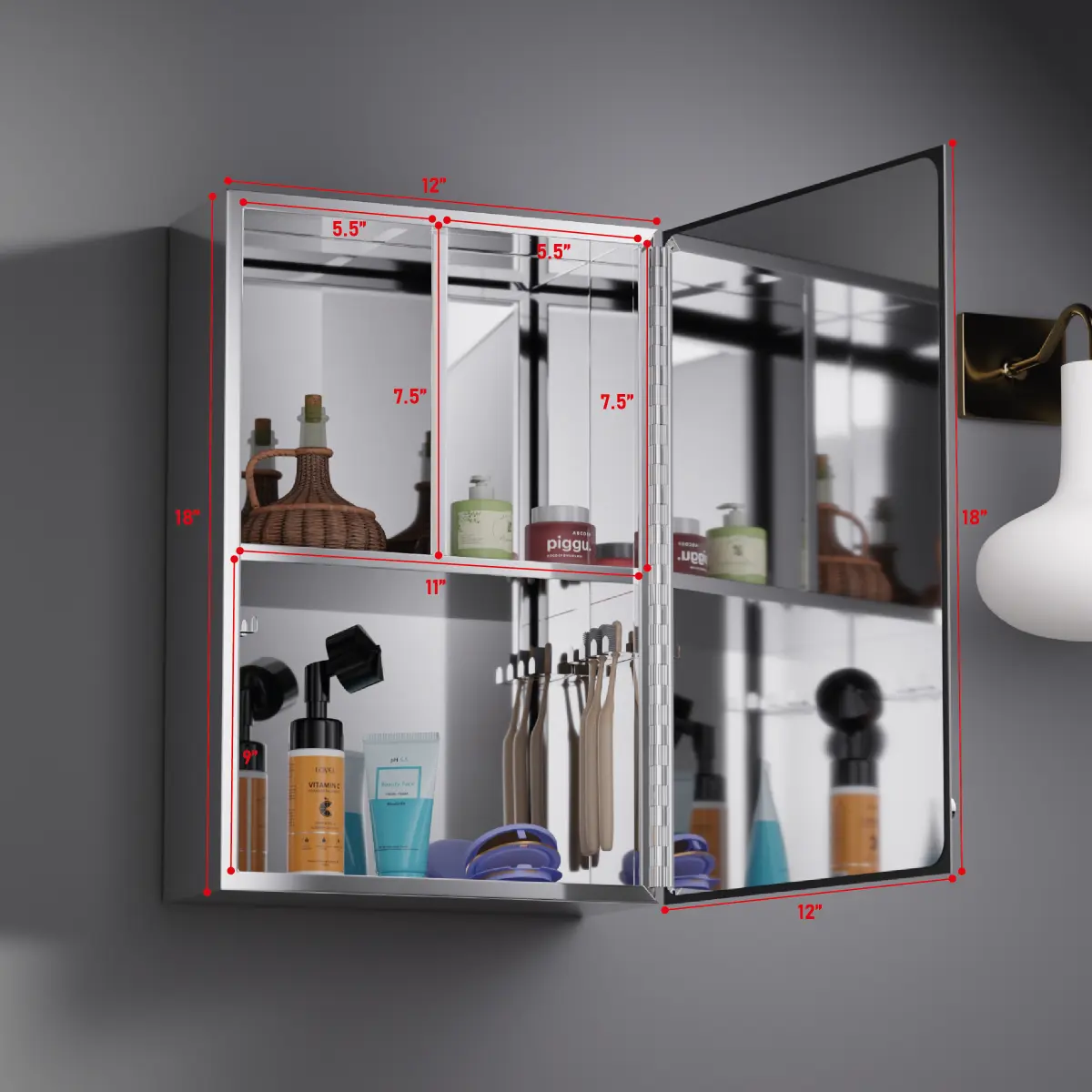 Detail shot of the watch movement visible through the exhibition case back